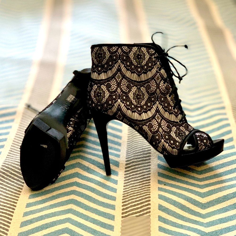 NWOT Sexy Kate Preston Heels Sz 10